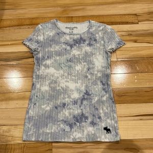 Abercrombie Fitch girls tie dye tee size 9/10